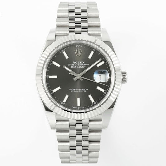 Rolex EWE Factory Datejust 41mm Men Watch, 3235 Automatic Movement, 904L Steel