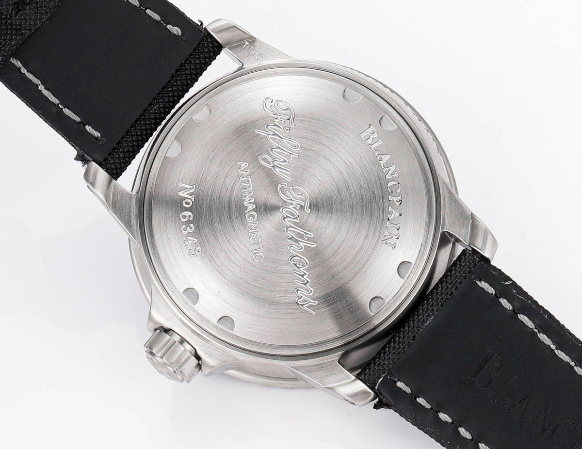 Blancpain Fifty Fathoms 45mm Automatic Diver Watch | Canvas Strap