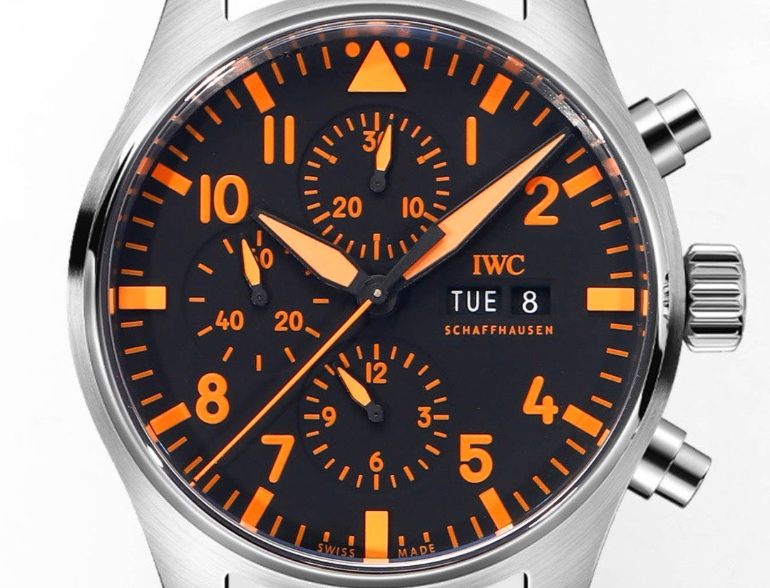 IWC Portuguese Chronograph Watch, New Men's Wristwatch for Business & Daily Wear