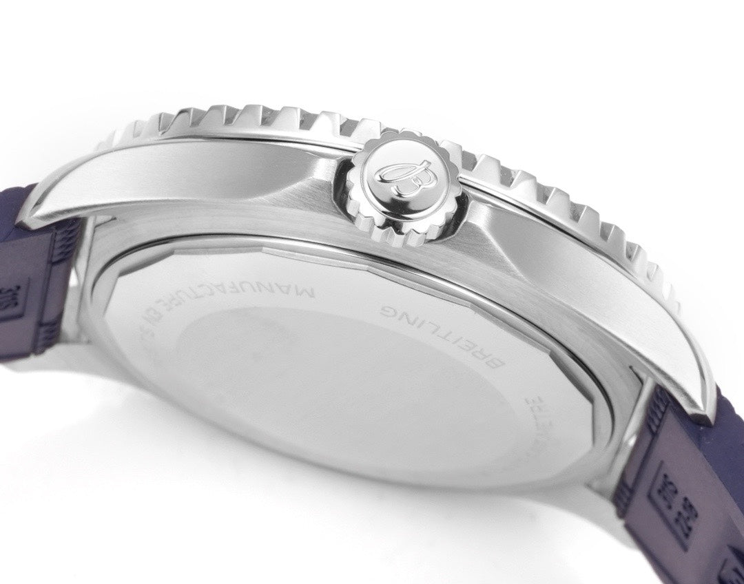 BREITLING Superocean 42mm Dive Watch, GR Factory Version Luminous Dial Ceramic Bezel Rubber Strap Multiple Colors