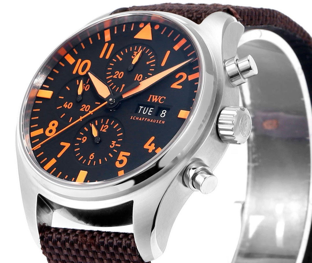 IWC Portuguese Chronograph Watch, New Men's Wristwatch for Business & Daily Wear
