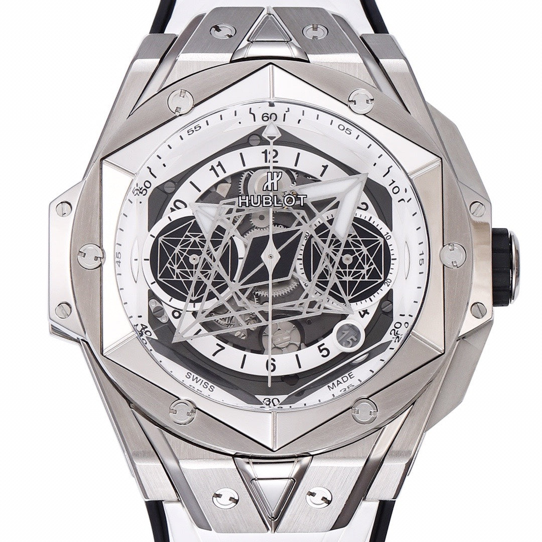 HUBLOT Big Bang Sang Bleu II Watch | BBF Super Clone Titanium Automatic Chronograph Wristwatch