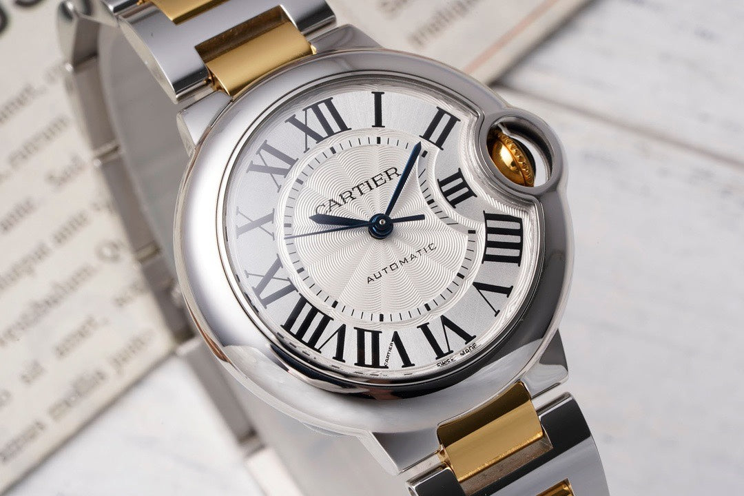 Cartier Ballon Bleu AF Upgraded 33mm Women Automatic Wristwatch