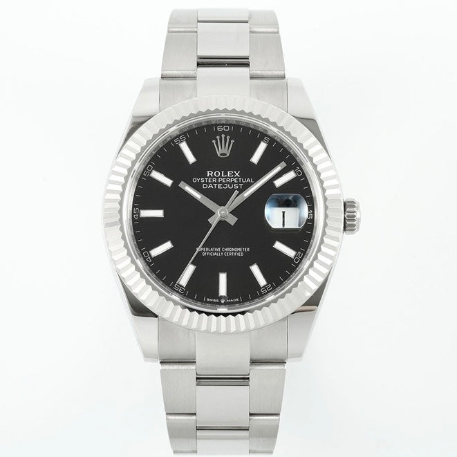 Rolex EWE Factory Datejust 41mm Men Watch, 3235 Automatic Movement, 904L Steel