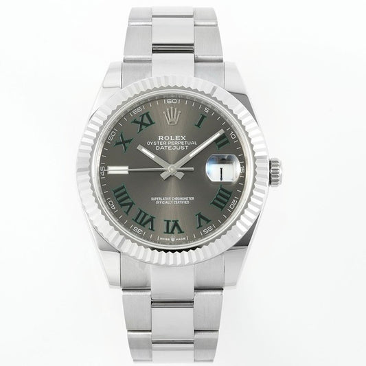 Rolex EWE Factory Datejust 41mm Men Watch, 3235 Automatic Movement, 904L Steel
