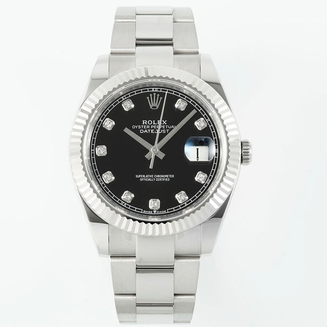 Rolex EWE Factory Datejust 41mm Men Watch, 3235 Automatic Movement, 904L Steel