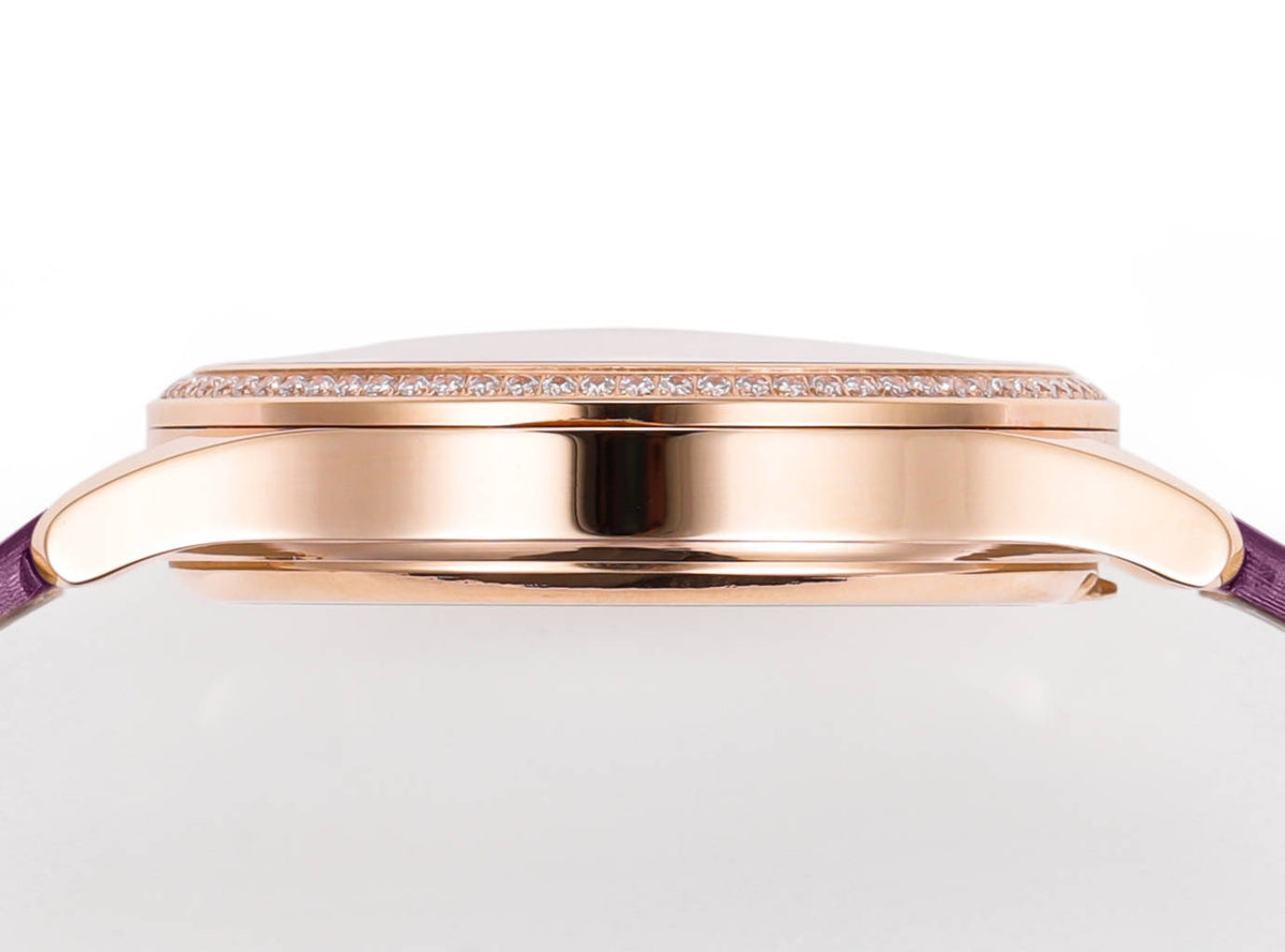 Patek Philippe Calatrava Ladies Watch 35mm | Slim Cal.240 Automatic Guilloché Dial Watch