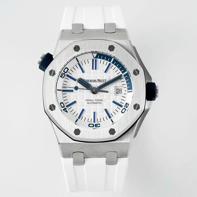 Audemars Piguet Royal Oak Offshore Diver 15710 Steel Watch | IPF Factory Cal.3120 Integrated Movement
