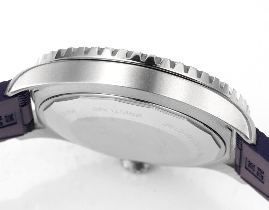 BREITLING Superocean 42mm Dive Watch, GR Factory Version Luminous Dial Ceramic Bezel Rubber Strap Multiple Colors