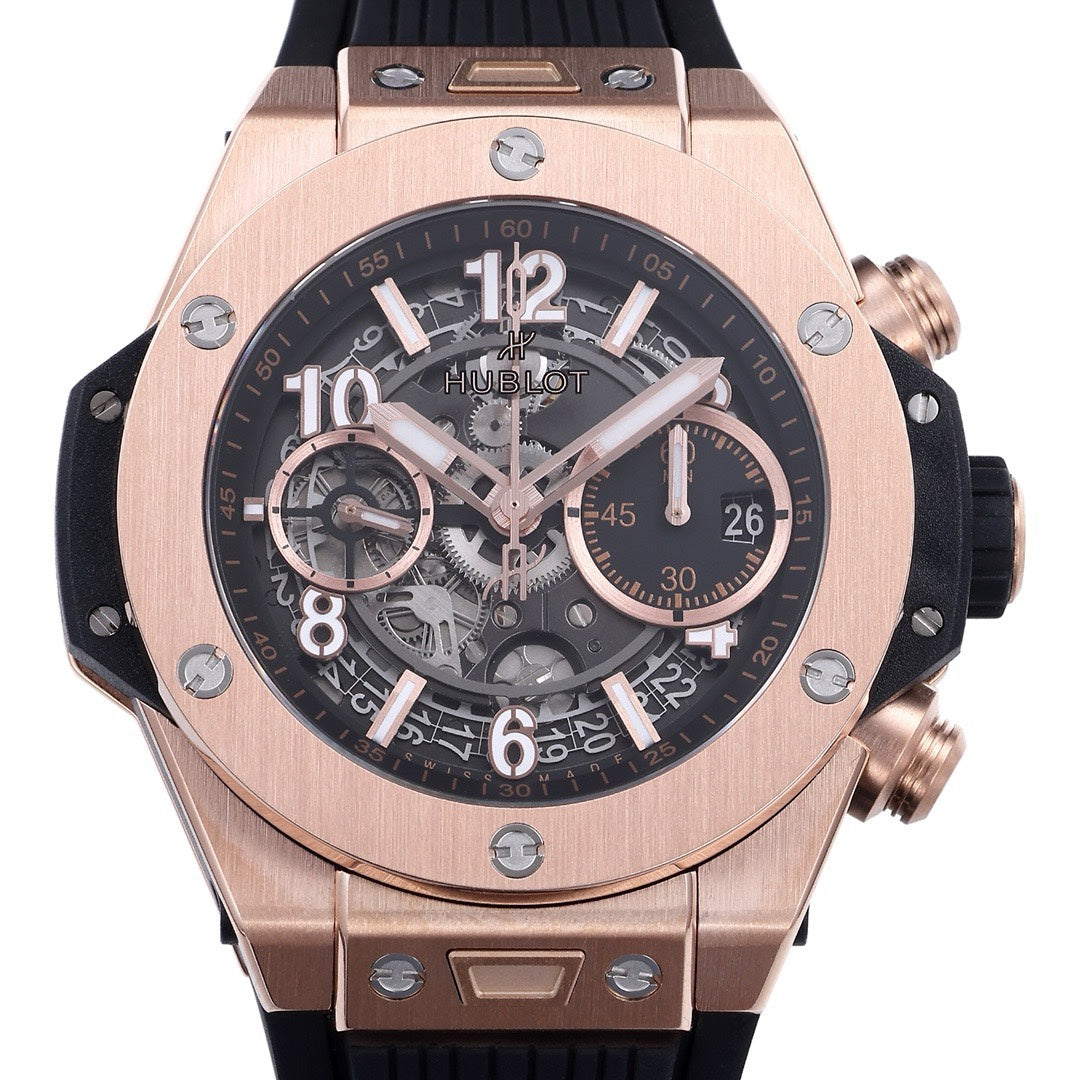 Hublot Big Bang Automatic Chronograph Watch 42mm Titanium Rubber Strap