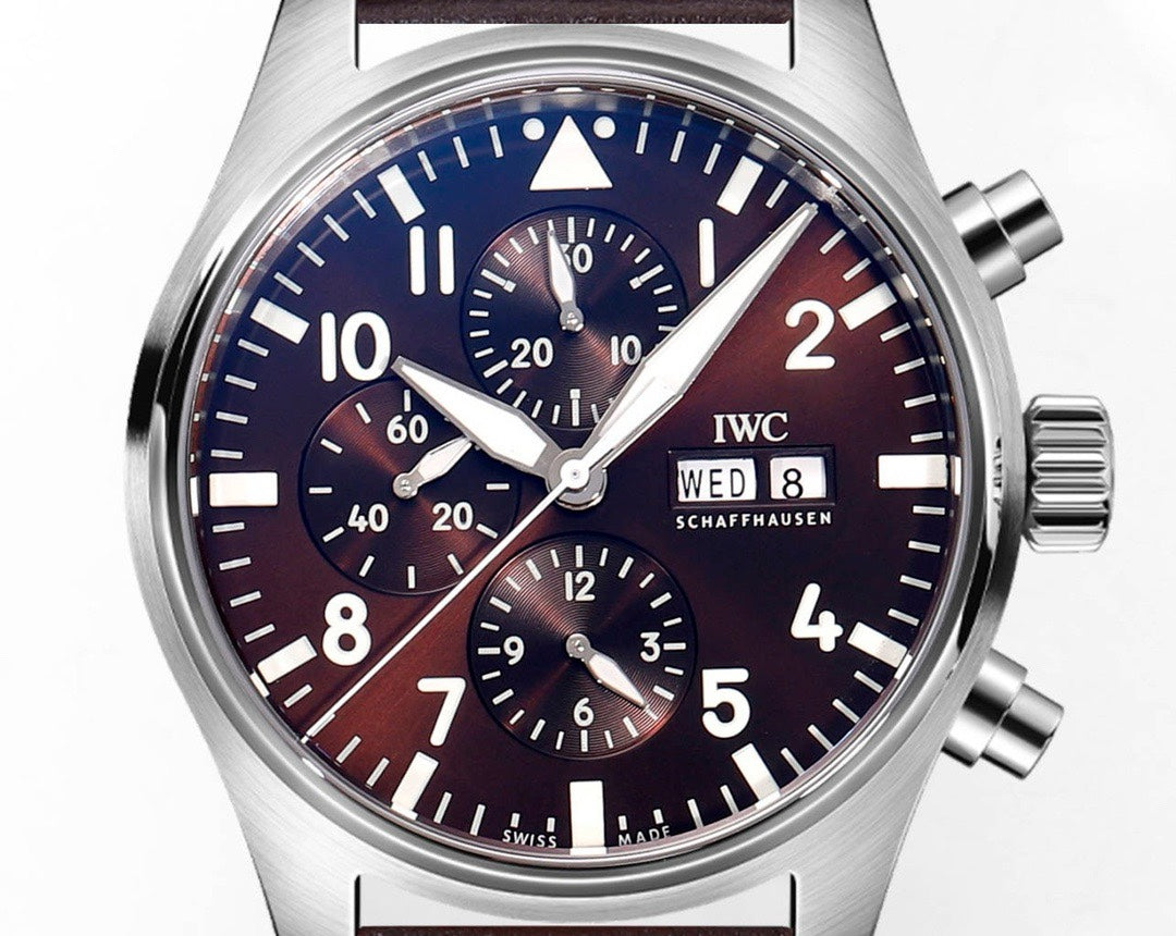 IWC Portuguese Chronograph Watch, New Men's Wristwatch for Business & Daily Wear