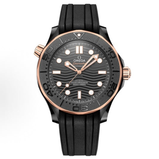 Omega Seamaster 300m Super Clone Watch | 43.5mm Full Black Zirconia Ceramic Case