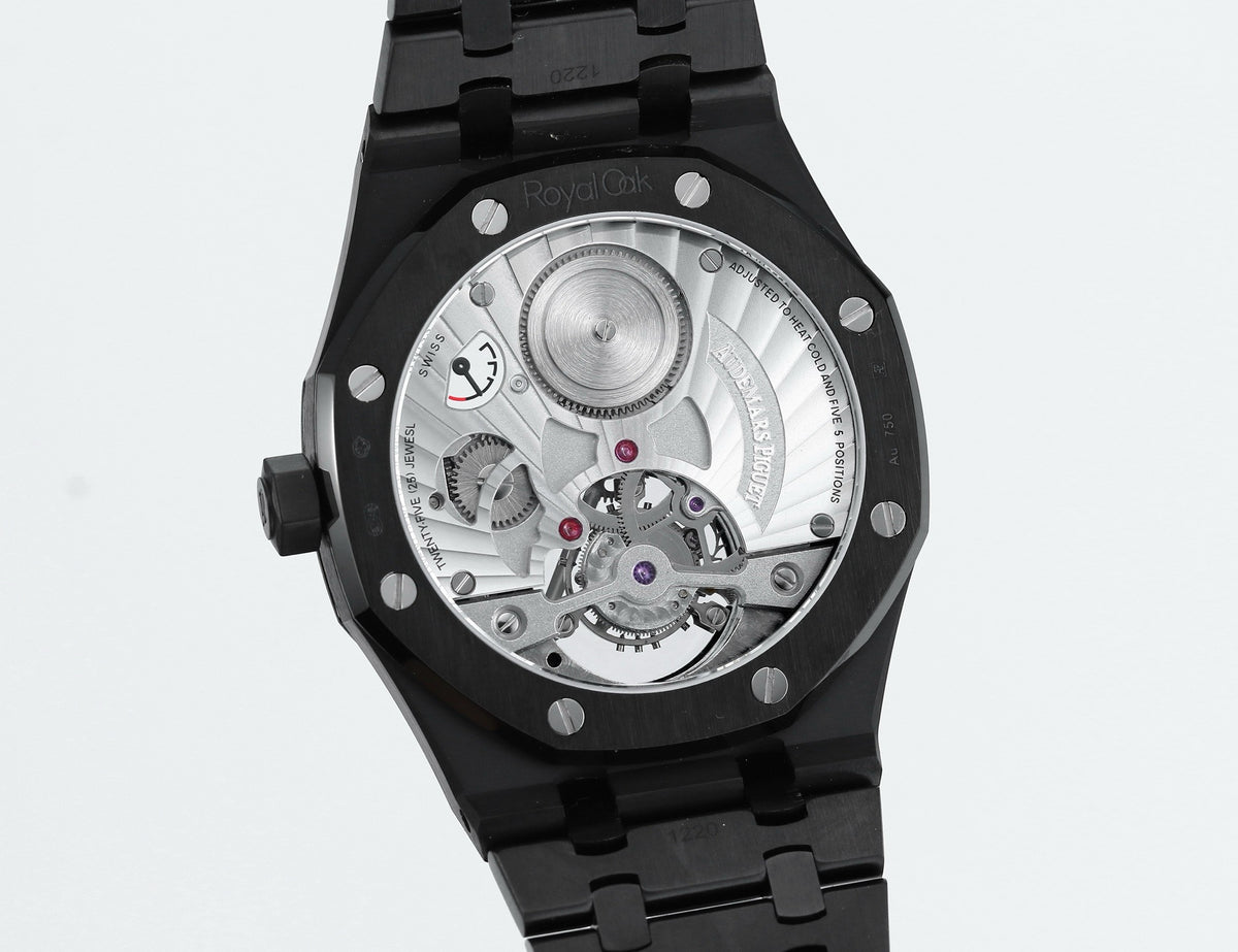 Audemars Piguet Royal Oak Tourbillon 41mm Evolutive Tapisserie Dial Automatic Watch