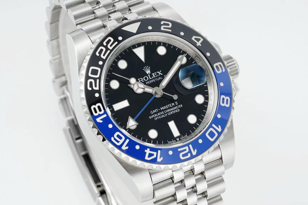 Rolex GMT Travel Watch 904L Steel Cal.3285 Movement