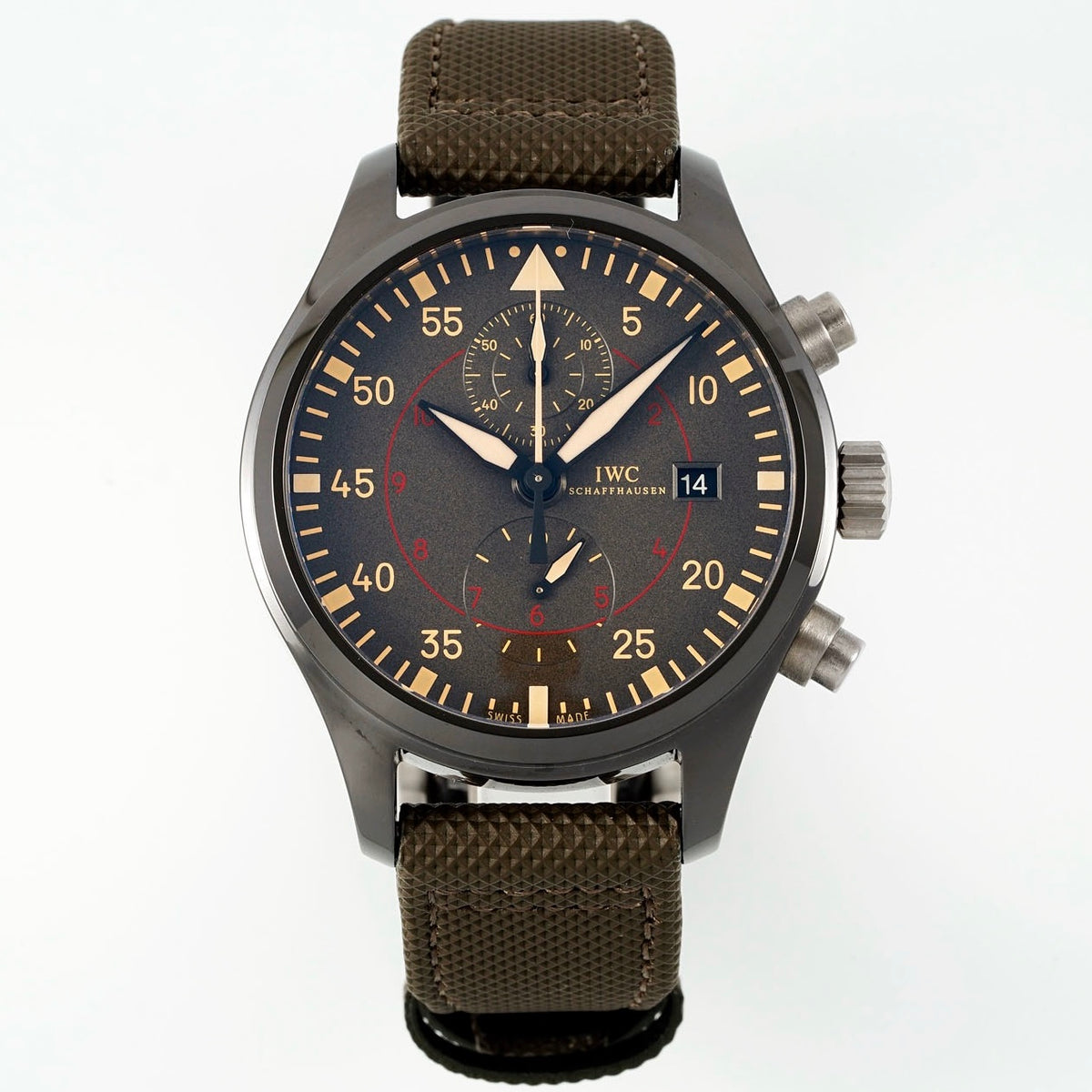 IWC Da Vinci Chronograph Watch 42mm | Modified Cal.89361 Integrated Movement Full Working Functions
