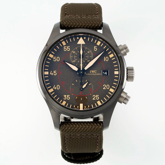 IWC Da Vinci Chronograph Watch 42mm | Modified Cal.89361 Integrated Movement Full Working Functions