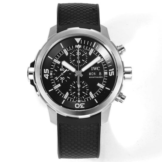 IWC Aquatimer Chronograph Watch 44mm | Quick Release Fluororubber Strap