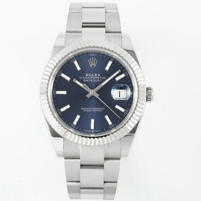 Rolex EWE Factory Datejust 41mm Men Watch, 3235 Automatic Movement, 904L Steel