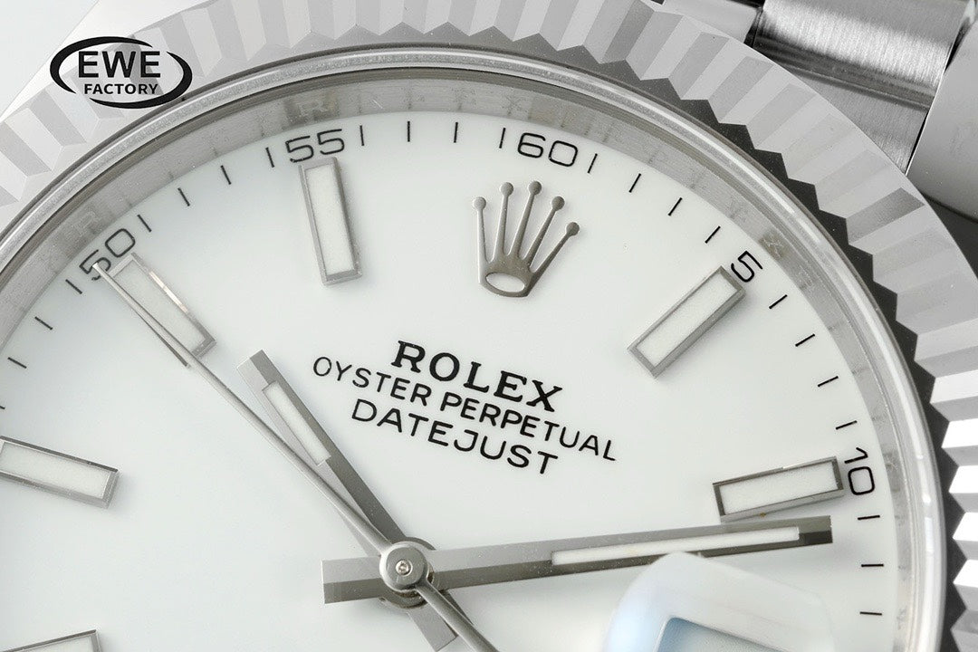 Rolex EWE Factory Datejust 41mm Men Watch, 3235 Automatic Movement, 904L Steel
