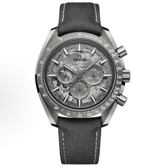 Omega Speedmaster Dark Side of the Moon SMF RW6 Top‑Grade Manual Chronograph Watch Genuine Ceramic Case