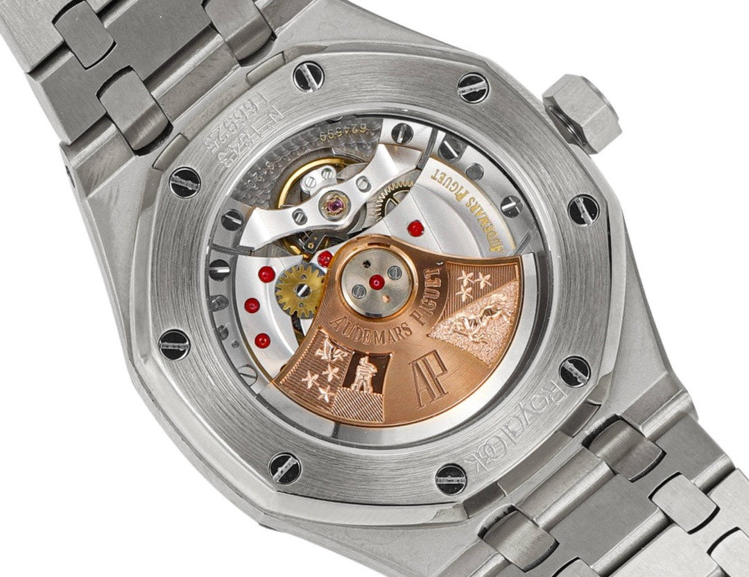 Audemars Piguet Royal Oak 37mm 15454 Frosted Gold Ladies Automatic Watch