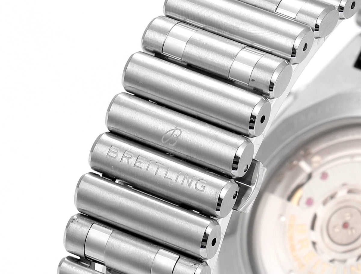 BREITLING Chronomat 44mm Automatic Chronograph Watch, BLS Factory Ceramic Bezel Timepiece