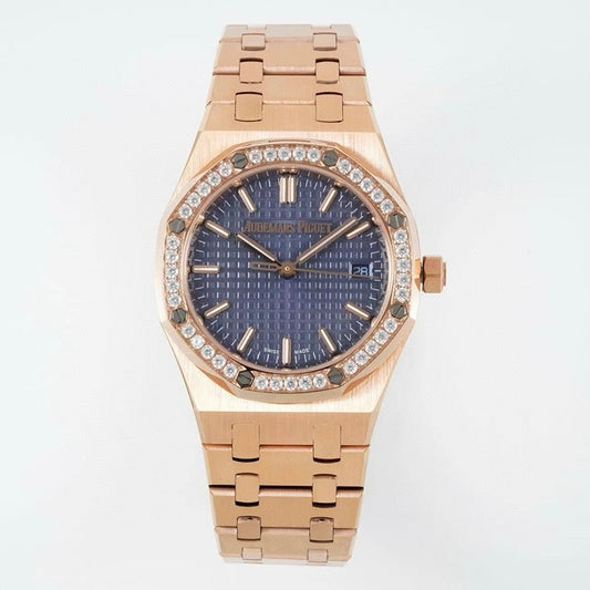 Audemars Piguet Royal Oak Ladies Automatic Watch 34mm, Ref.77350 / 77351
