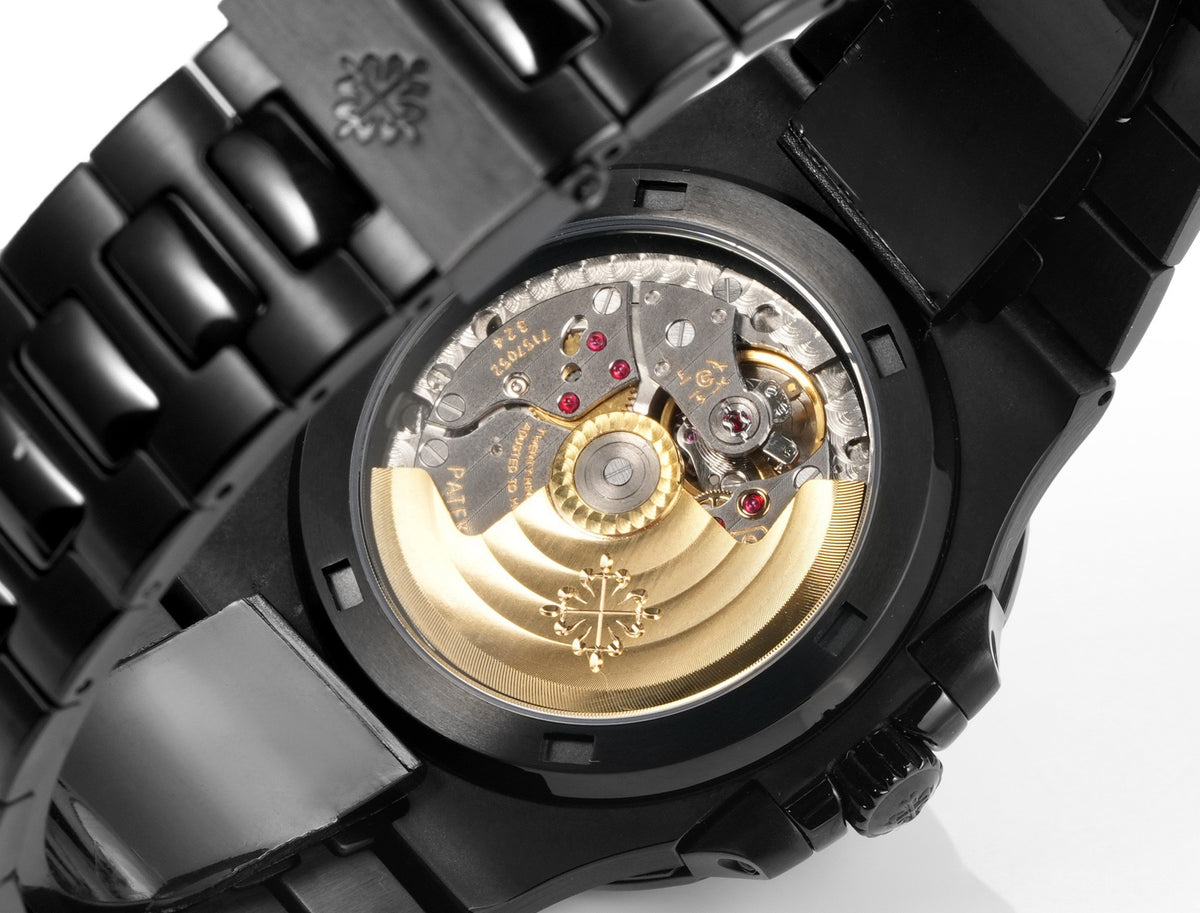 Patek Philippe Nautilus 5711 Black Warrior Limited Color Dial Watch, GR Factory, 40mm, Custom Modified 324 Movement