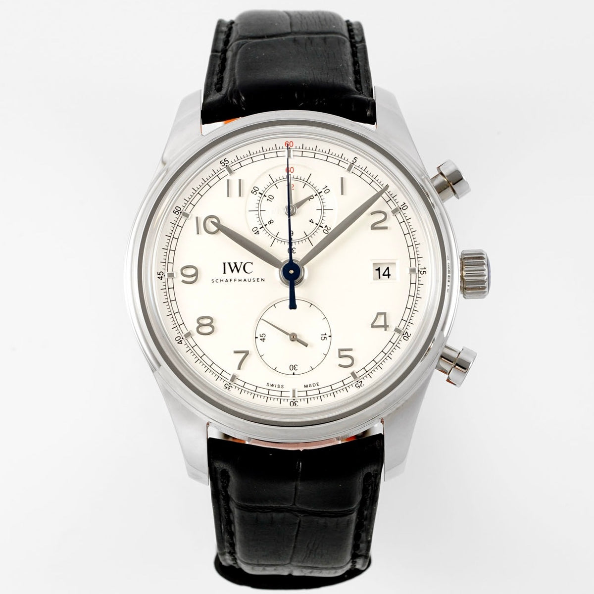 IWC Da Vinci Chronograph Watch 42mm | Modified Cal.89361 Integrated Movement Full Working Functions