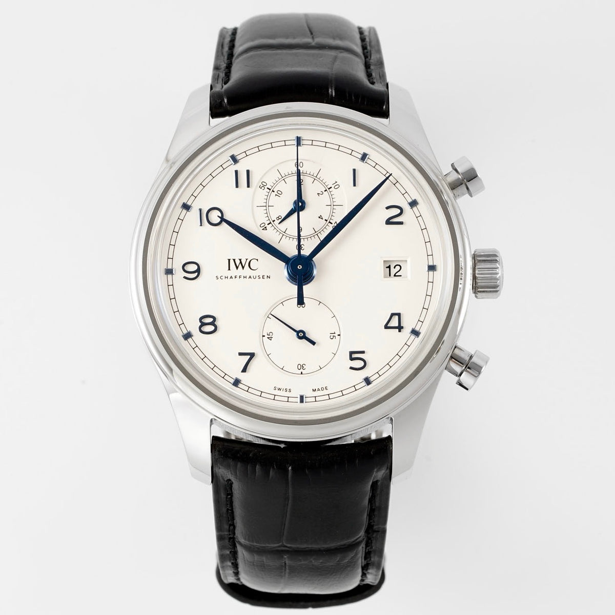 IWC Da Vinci Chronograph Watch 42mm | Modified Cal.89361 Integrated Movement Full Working Functions