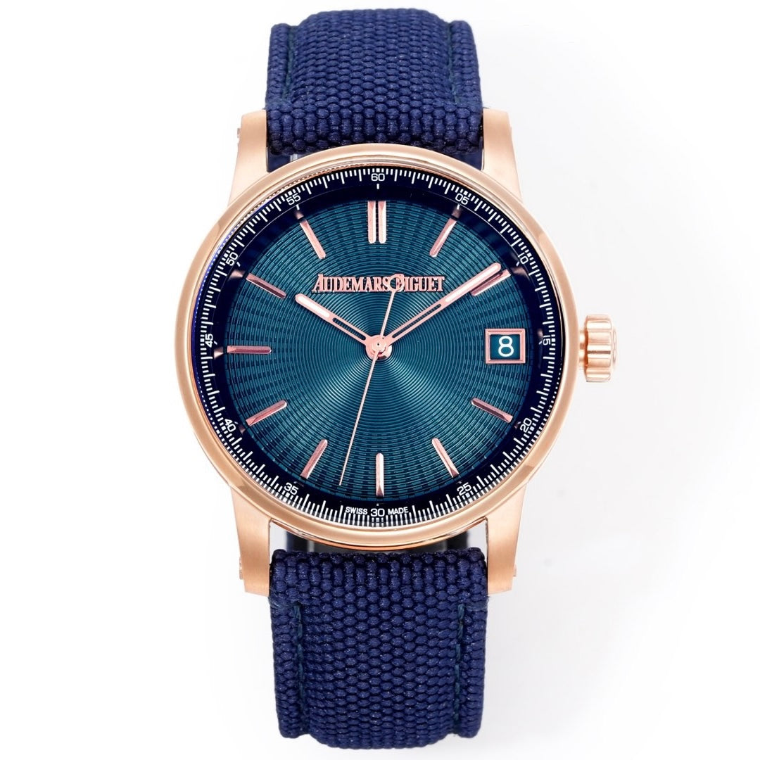 Audemars Piguet Royal Oak APK Factory CODE15210 CODE11.59 Blue Dial Automatic Watch