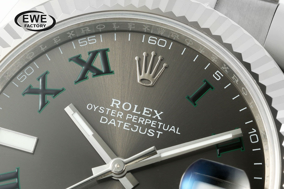 Rolex EWE Factory Datejust 41mm Men Watch, 3235 Automatic Movement, 904L Steel