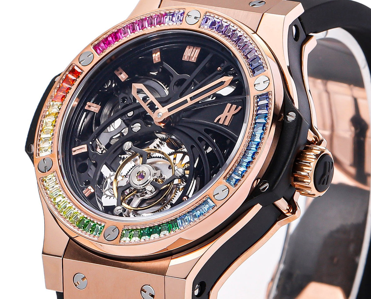 Hublot Big Bang V4 Upgraded True Tourbillon Watch 1:1 Super Clone