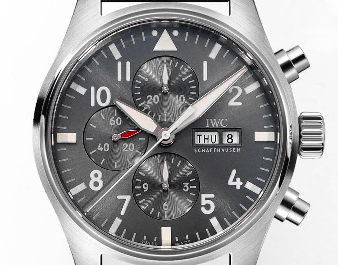 IWC Portuguese Chronograph Watch, New Men's Wristwatch for Business & Daily Wear