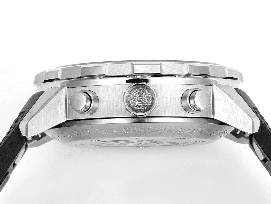 IWC Aquatimer Chronograph Watch 44mm | Quick Release Fluororubber Strap