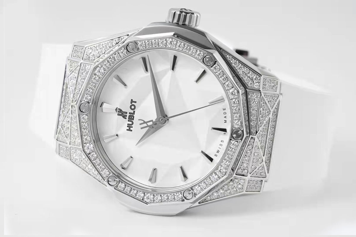 Hublot x Richard Orlinski Co-branded Watch APS Top Replica, 40mm Faceted Polygon Case
