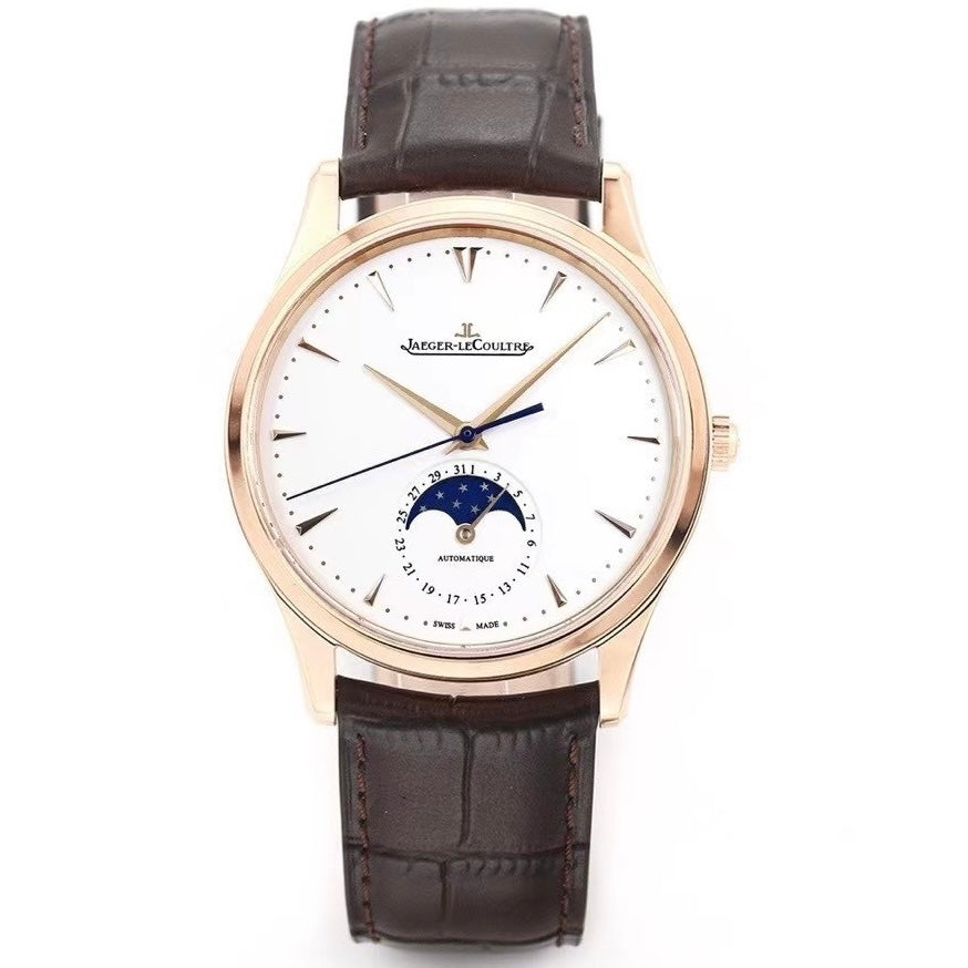 Jaeger-LeCoultre Master Ultra Thin Moon Automatic Watch, Multiple Dial & Case Color Options