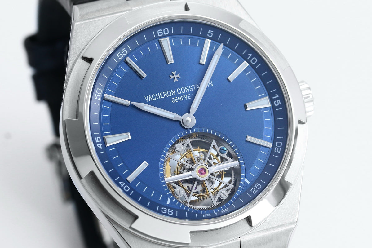 Vacheron Constantin Overseas Tourbillon 42.5mm Blue Dial Automatic Watch