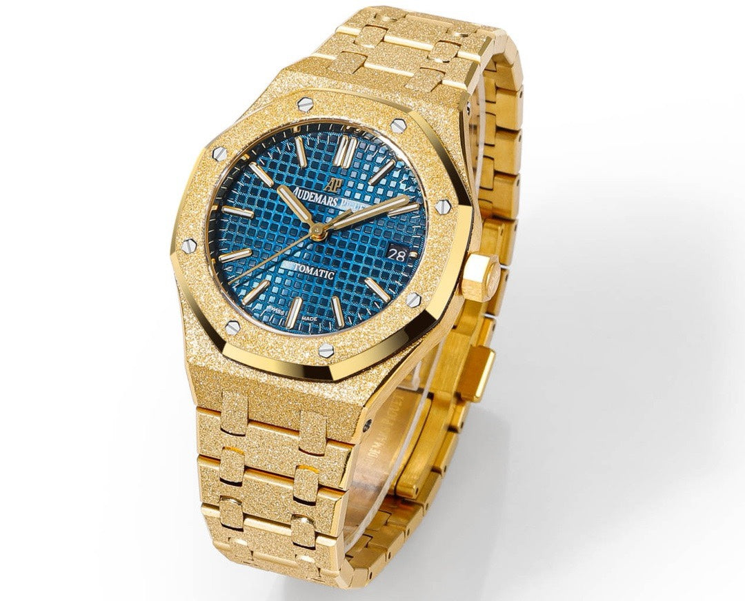 Audemars Piguet Royal Oak 37mm 15454 Frosted Gold Ladies Automatic Watch