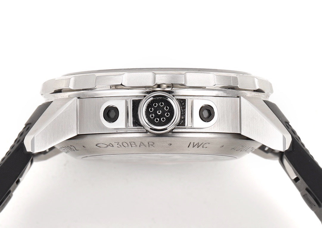 IWC Aquatimer Chronograph Watch 44mm | Quick Release Fluororubber Strap