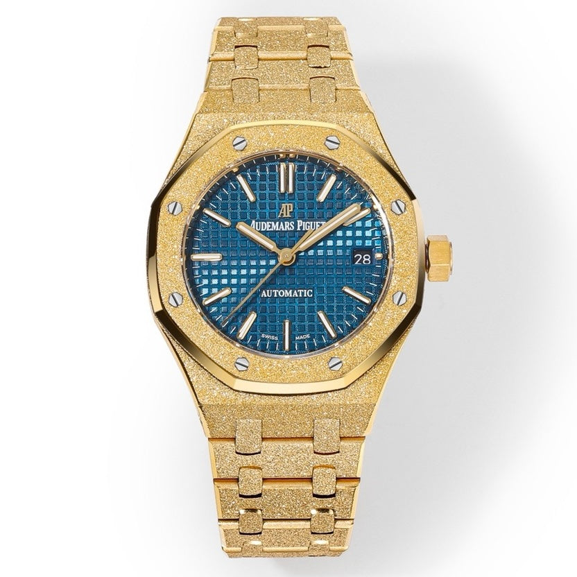 Audemars Piguet Royal Oak 37mm 15454 Frosted Gold Ladies Automatic Watch