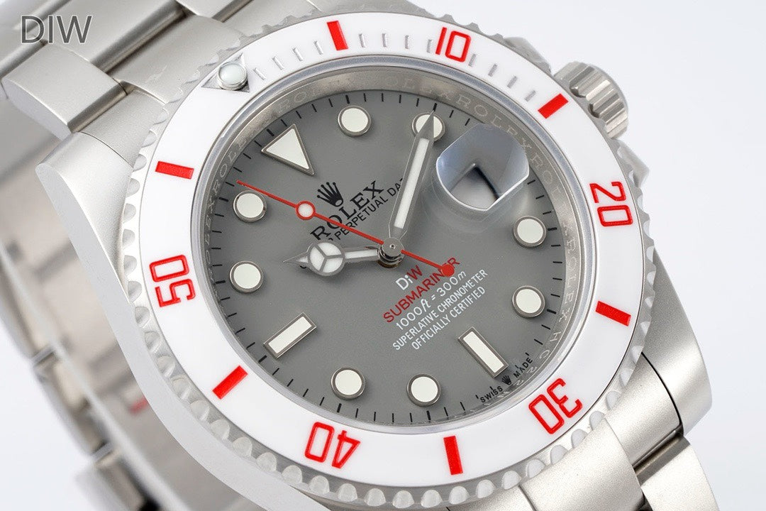 Rolex DIW Custom Submariner Dive Watch 904L Steel 3135 Automatic Movement Multiple Dial Colors