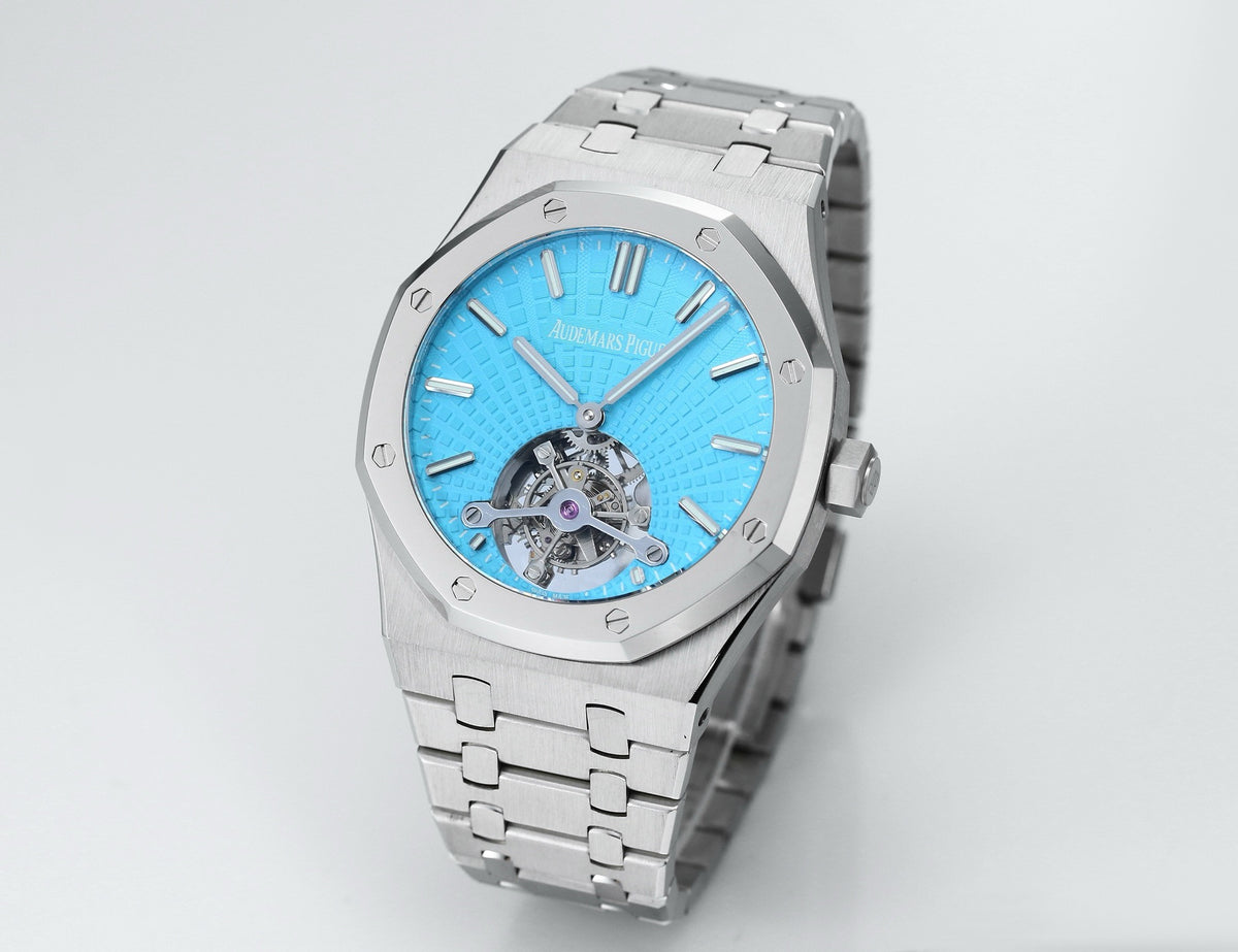 Audemars Piguet Royal Oak Tourbillon 41mm Evolutive Tapisserie Dial Automatic Watch