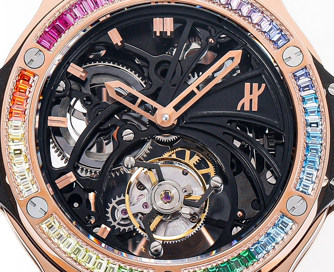 Hublot Big Bang V4 Upgraded True Tourbillon Watch 1:1 Super Clone
