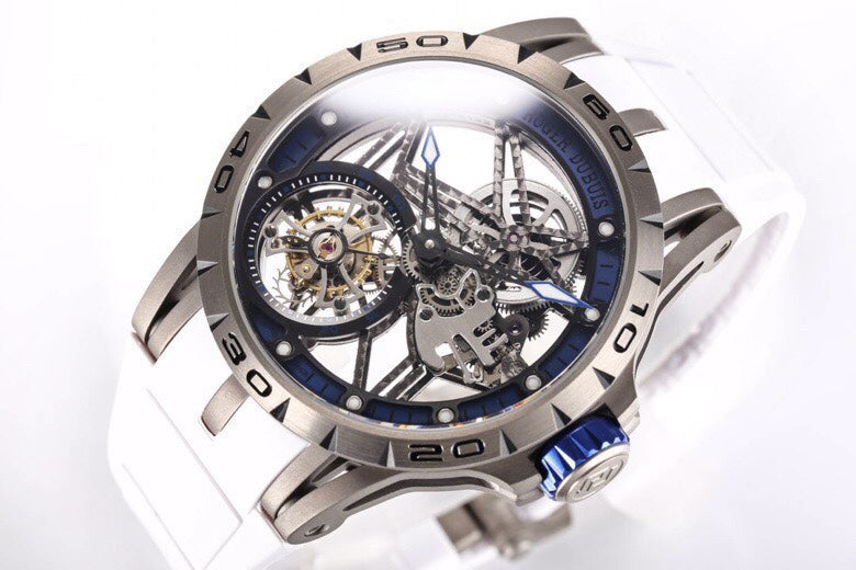 Roger Dubuis Titanium Skeleton Tourbillon Watch