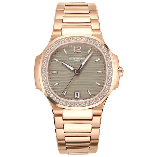 Patek Philippe Nautilus 7118 Ladies Watch 35mm| Custom Cal.324SC