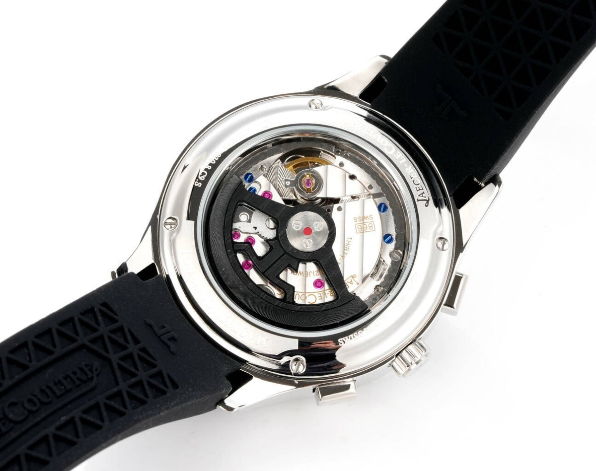 Jaeger-LeCoultre Polaris Chronograph Automatic Watch 42mm Rubber Strap