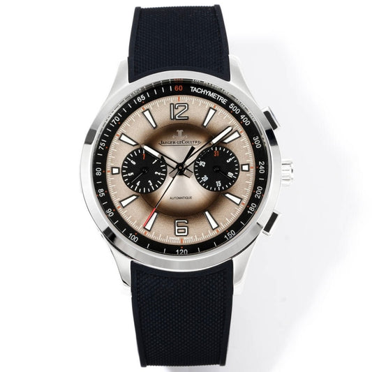 Jaeger-LeCoultre Polaris Chronograph Automatic Watch 42mm Rubber Strap