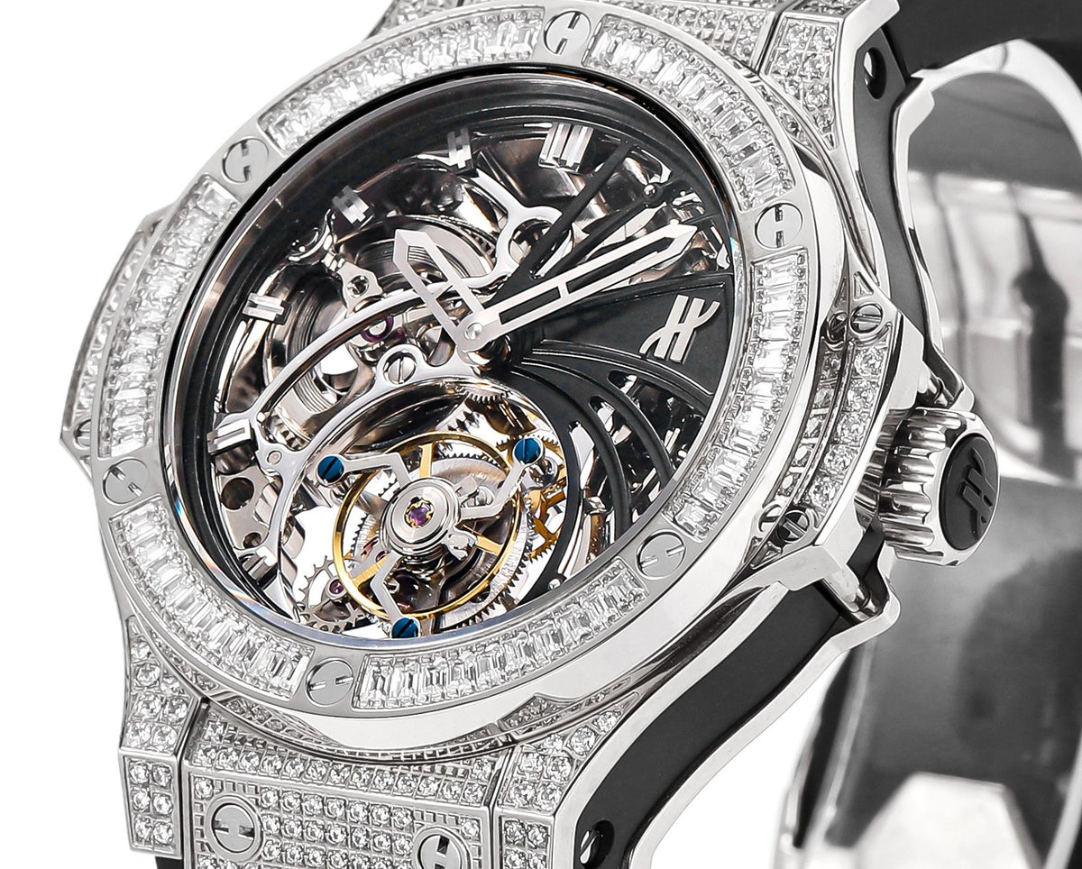 Hublot Big Bang V4 Upgraded True Tourbillon Watch 1:1 Super Clone