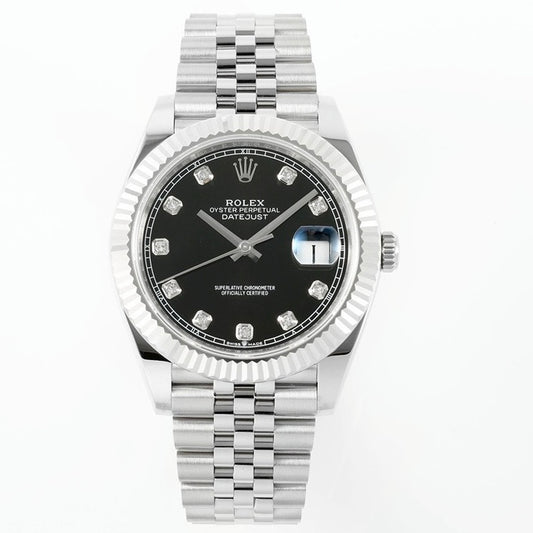 Rolex EWE Factory Datejust 41mm Men Watch, 3235 Automatic Movement, 904L Steel